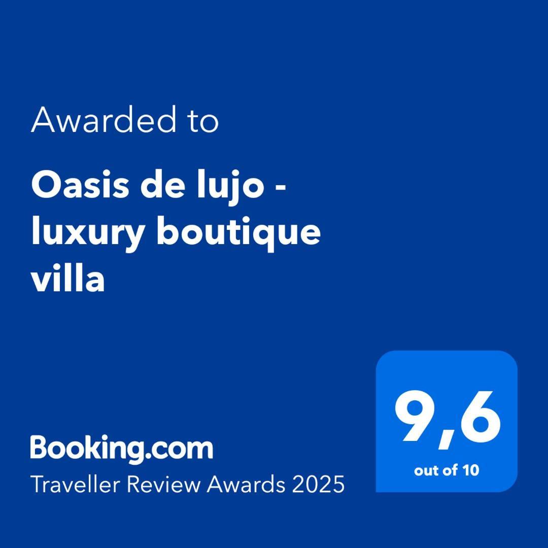 Oasis De Lujo - Luxury Boutique Villa Costa Teguise Exteriör bild